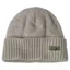 Patagonia Brodeo Beanie in OG Legacy Label-Crisp Grey