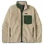 Patagonia Classic Retro-X Men's Fleece Jacket in Dark Natural-Treeline Green