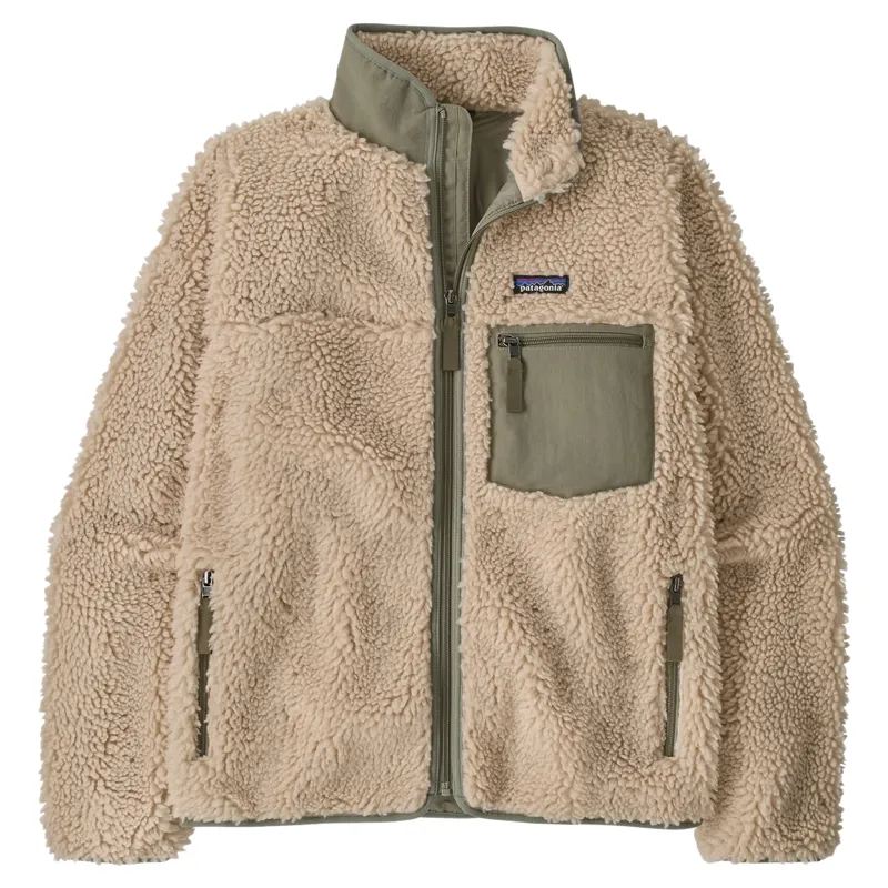 Patagonia Classic Retro-X Women's Fleece Jacket in Dark Natural-River Rock Green
