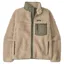 Patagonia Classic Retro-X Women's Fleece Jacket in Dark Natural-River Rock Green