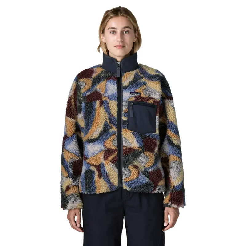 Patagonia Classic Retro-X Women's Fleece Jacket in Smudge-Smolder Blue-1