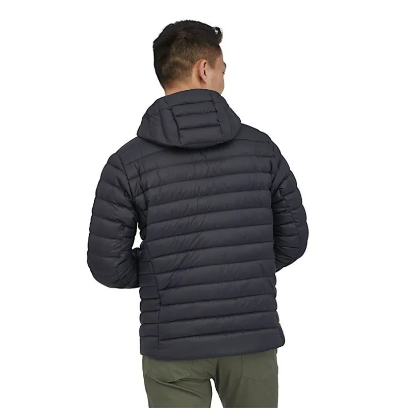 Patagonia Down Sweater Hoody Men's in Black-2