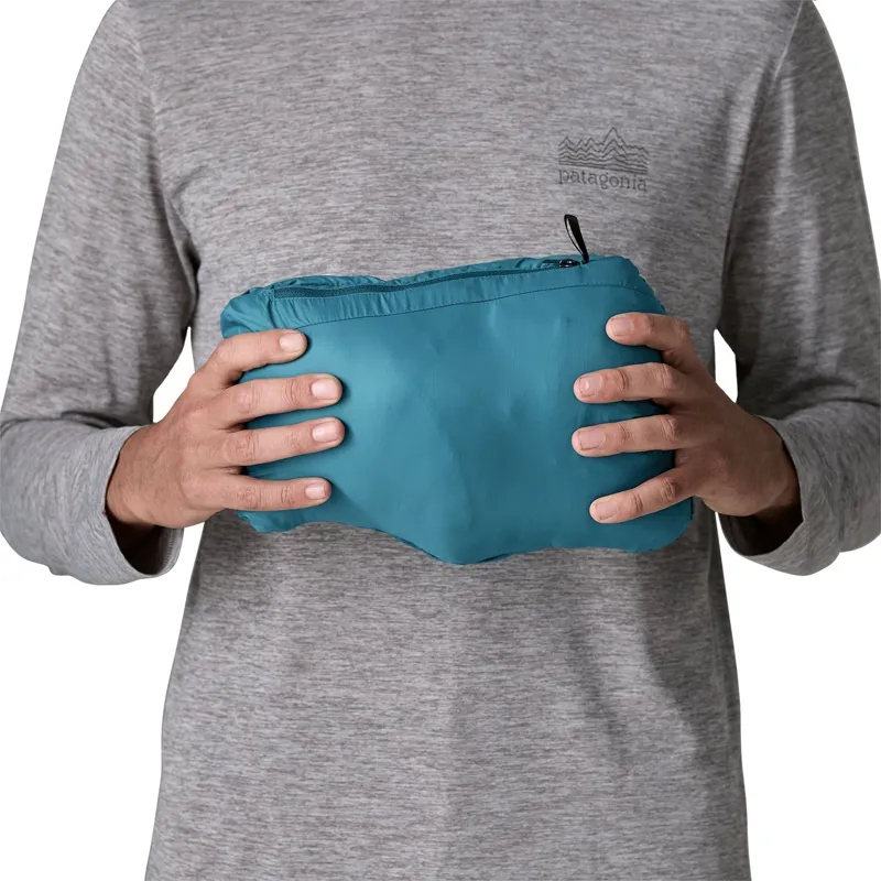 Patagonia Down Sweater Hoody Men's in Glacial Blue-4