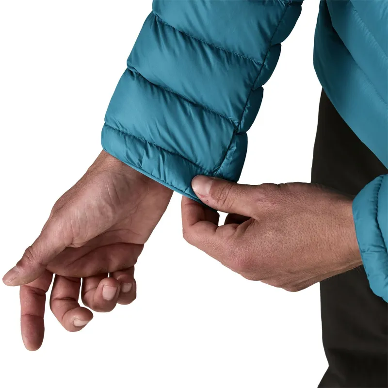 Patagonia Down Sweater Hoody Men's in Glacial Blue-7