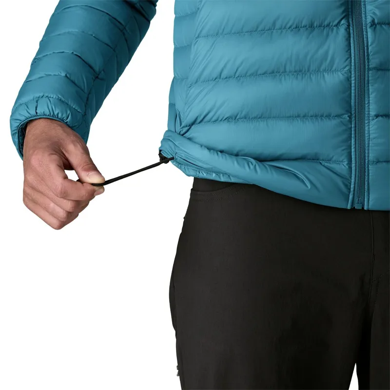Patagonia Down Sweater Hoody Men's in Glacial Blue-8