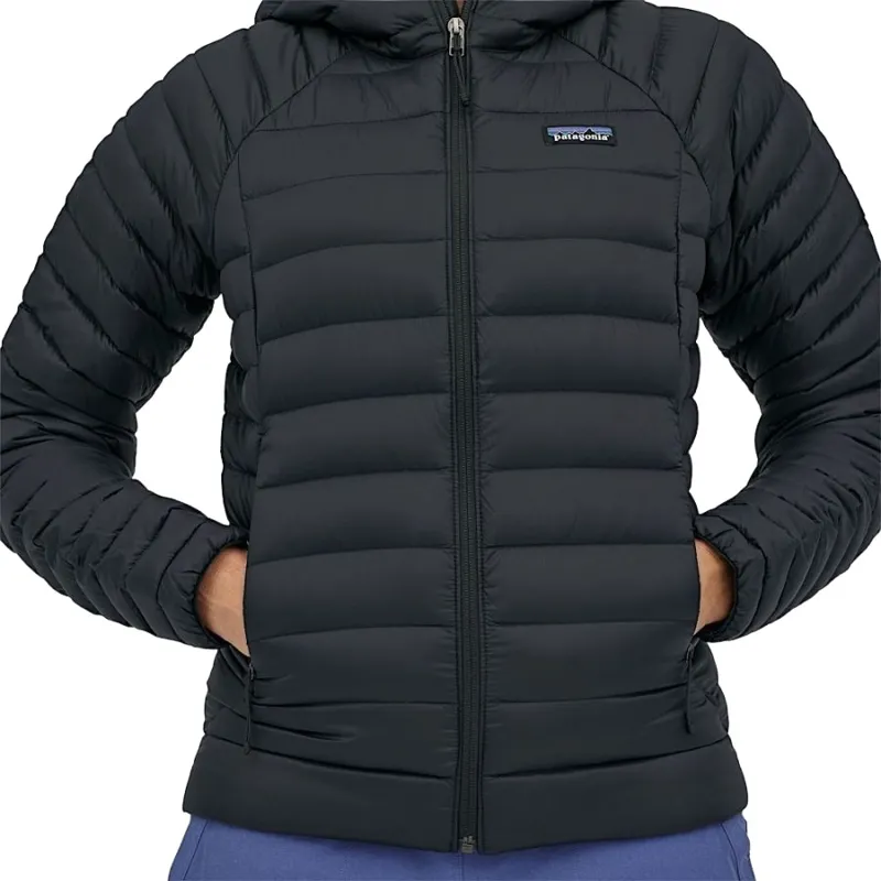 Patagonia Down Sweater Hoody Women's in Black-7