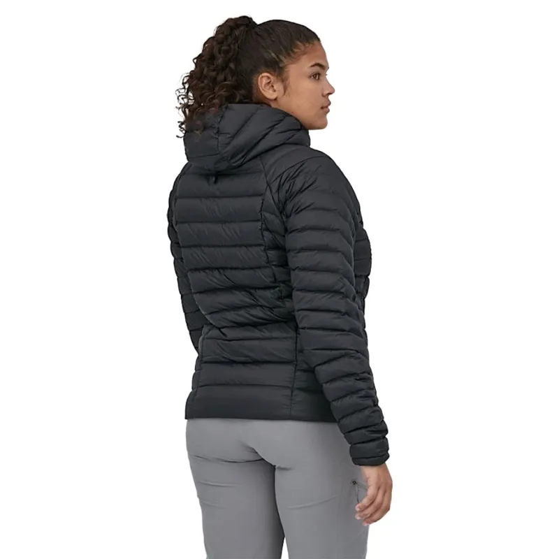 Patagonia Down Sweater Hoody Women's in Black-5