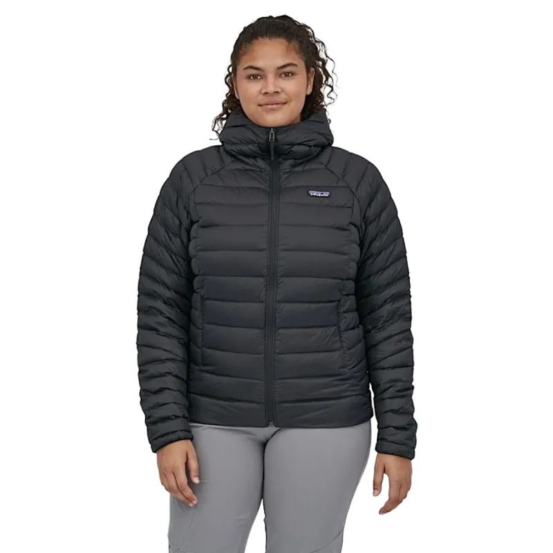 Patagonia Down Sweater Hoody Women's in Black-4
