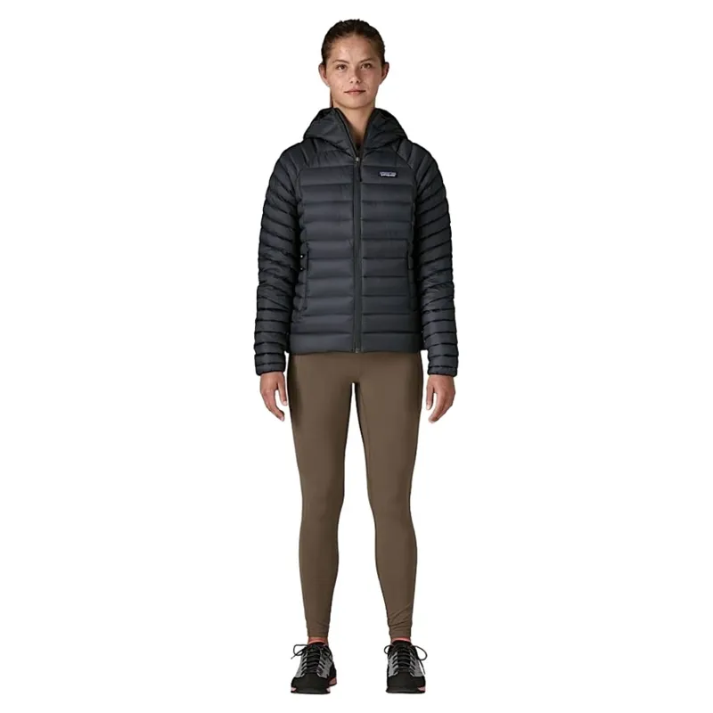 Patagonia Down Sweater Hoody Women's in Black-6