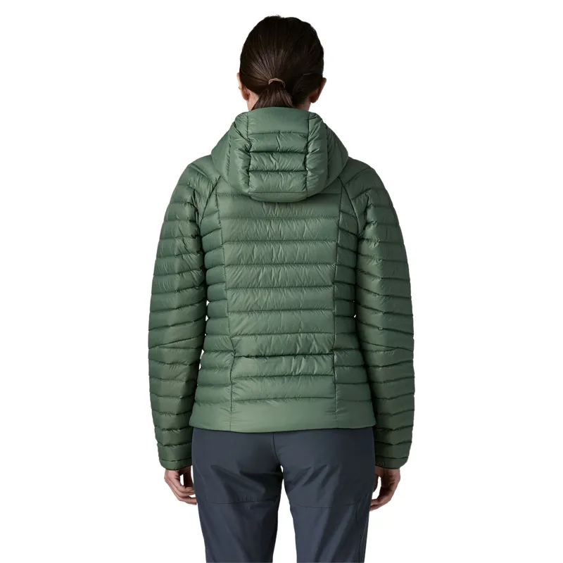 Patagonia Down Sweater Hoody Women's in Canopy Green-2