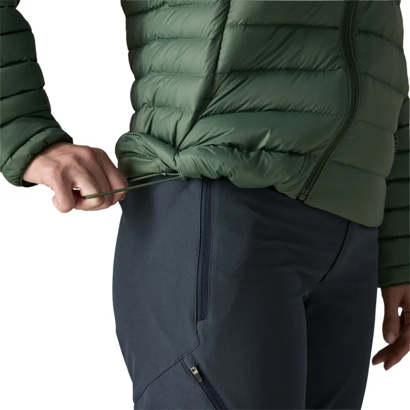 Patagonia Down Sweater Hoody Women's in Canopy Green-6