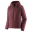 Patagonia Down Sweater Hoody Women's in Dark Ruby