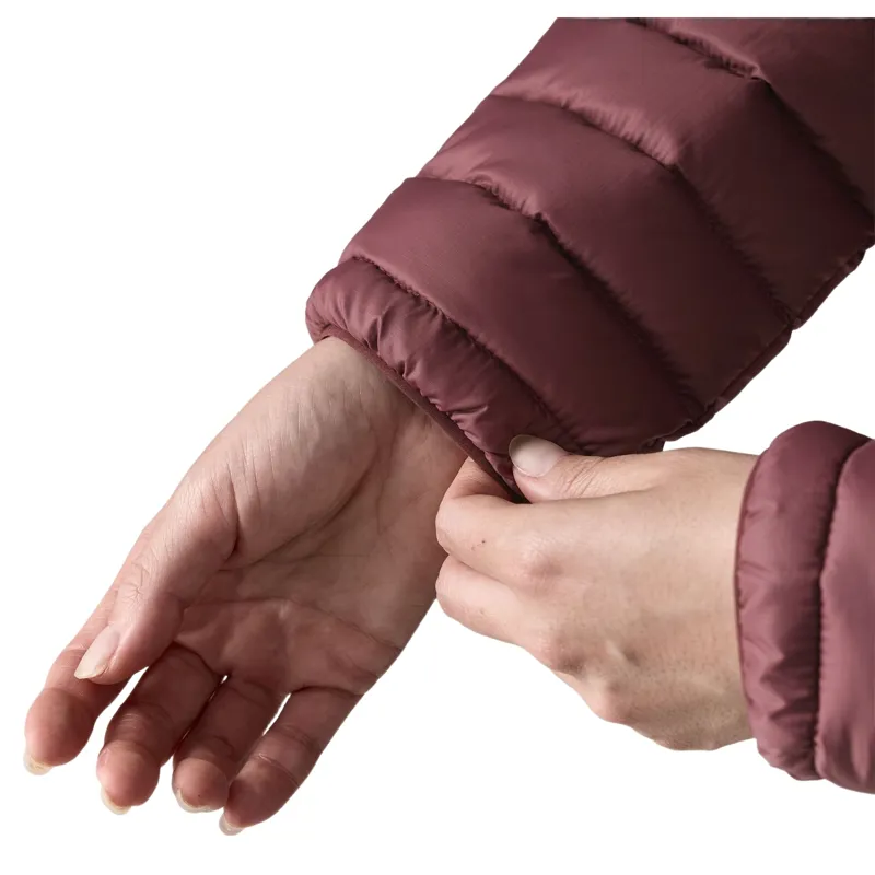 Patagonia Down Sweater Hoody Women's in Dark Ruby-5