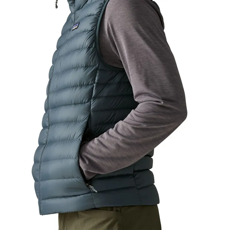 Patagonia Down Sweater Men's Vest in Summit Blue-4