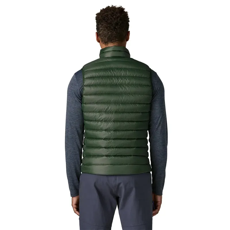 Patagonia Down Sweater Men's Vest in Treeline Green-2