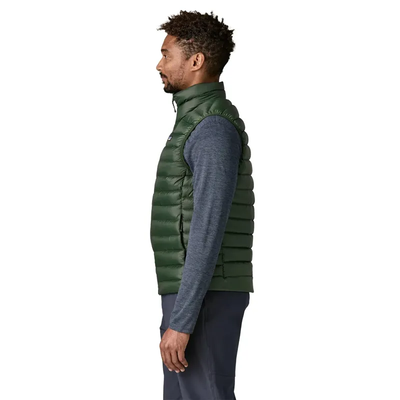 Patagonia Down Sweater Men's Vest in Treeline Green-3