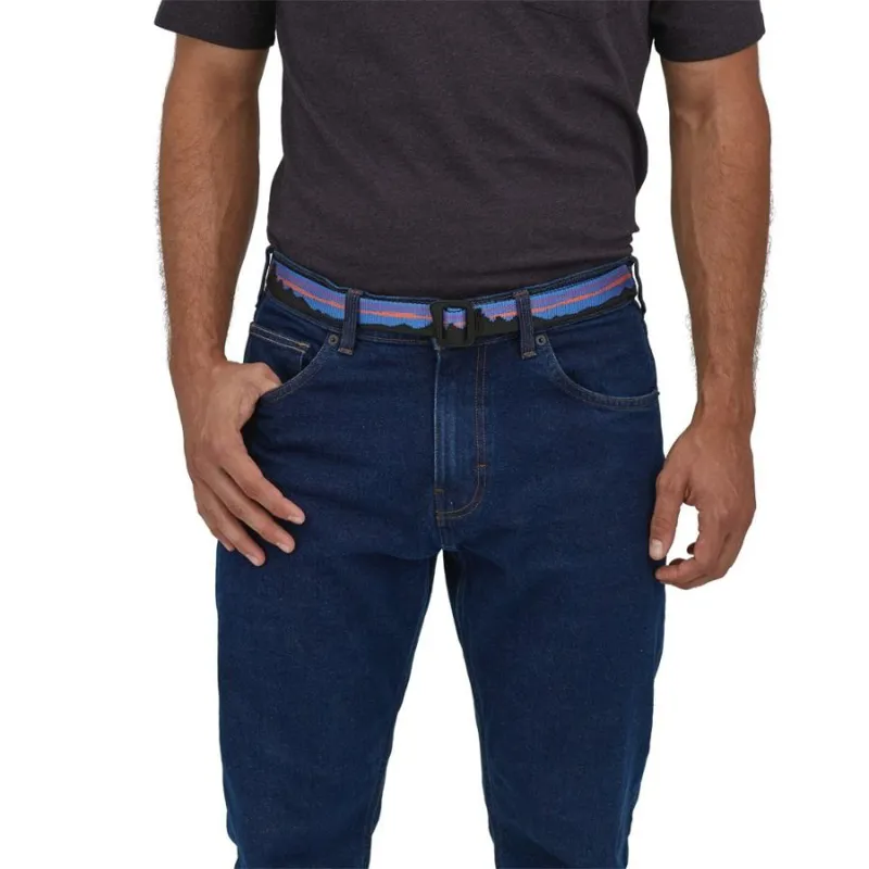 Patagonia Friction Belt in Hut Tripper Stripe-Cobalt Blue-3