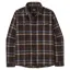 Patagonia Fjord Flannel Shirt Men's in Crossing-Den Brown