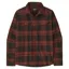 Patagonia Fjord Flannel Shirt Men's in Powder-Rusty Red