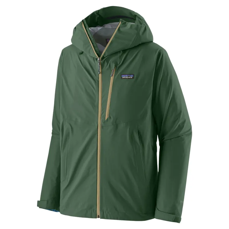 Patagonia Granite Crest Men's Waterproof Jacket in Treeline Green