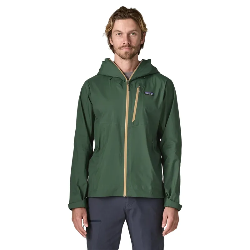 Patagonia Granite Crest Men's Waterproof Jacket in Treeline Green-1
