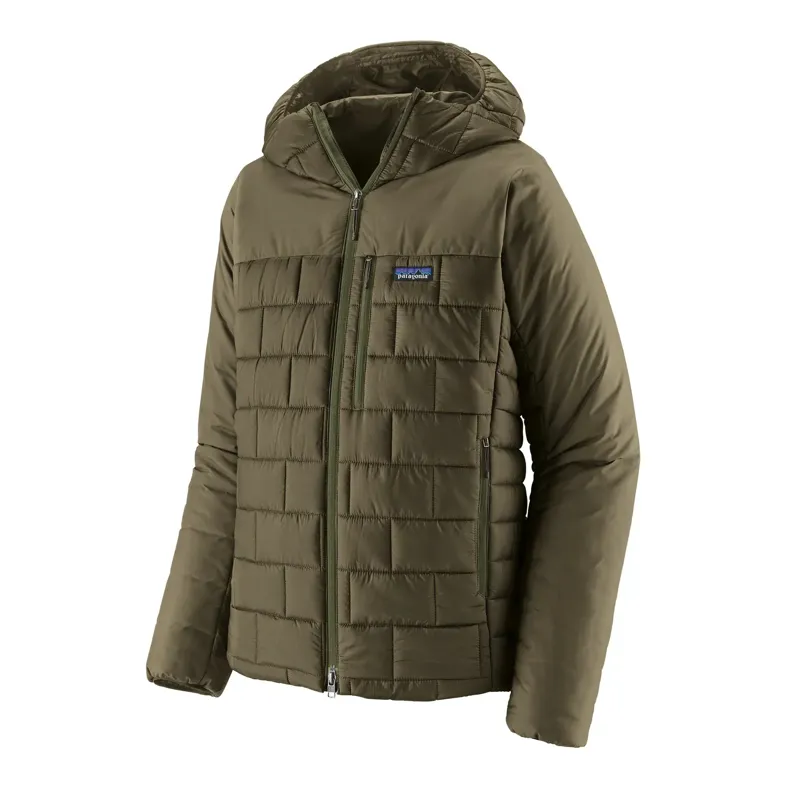 Patagonia Hi-Loft Nano Puff Men's Hoody in Basin Green