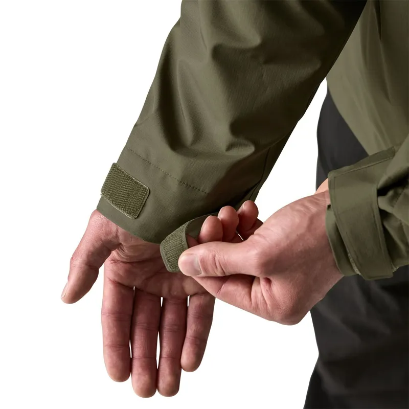 Patagonia Insulated Boulder Fork Men's Rain Jacket in Basin Green-4