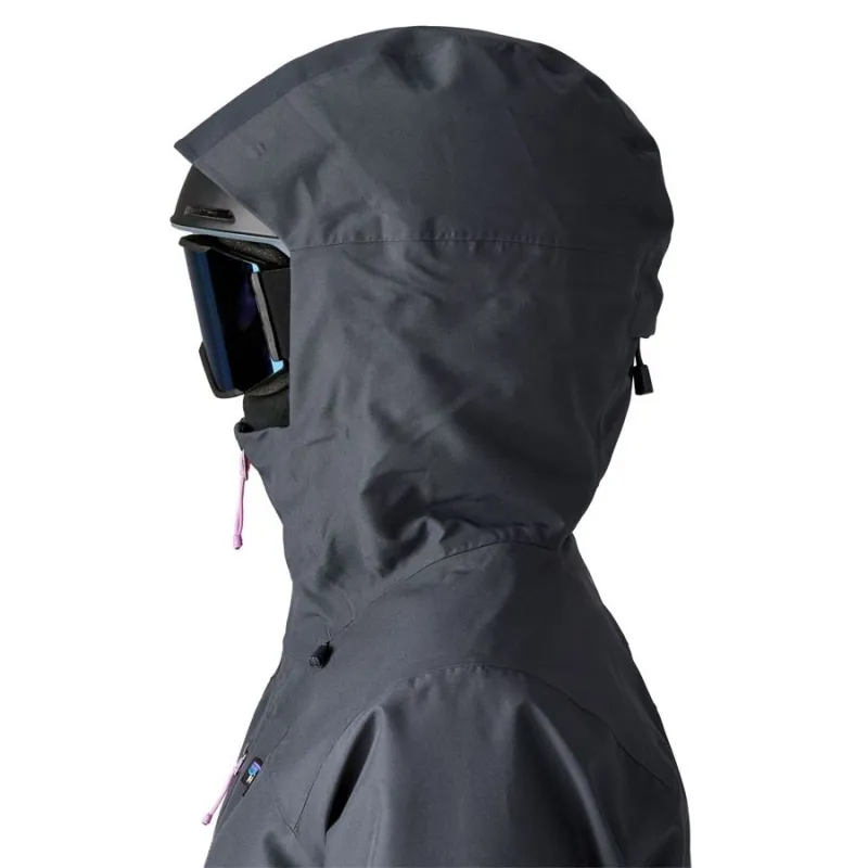 Patagonia Women's Insulated Powder Town Jacket in Barnacle Blue-5