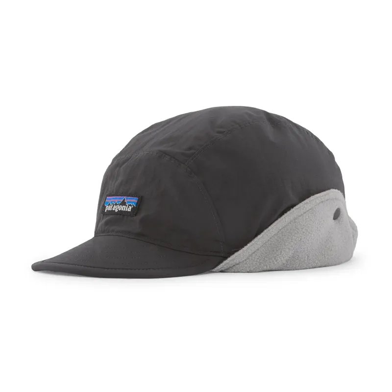 Patagonia Isthmus Earflap Cap in Ink Black
