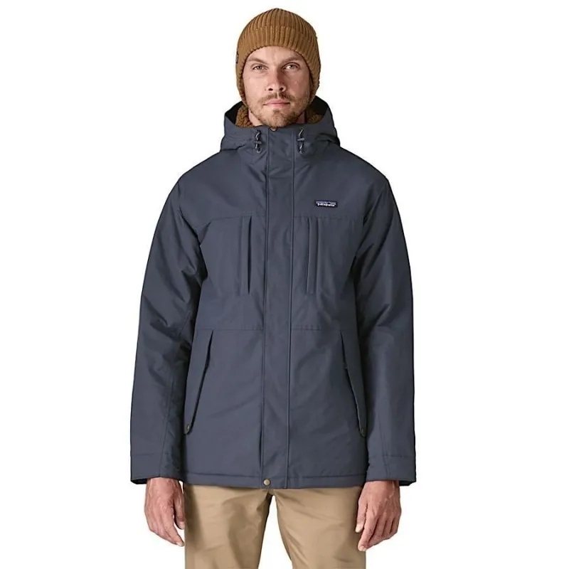 Patagonia Isthmus Men's Parka in Smolder Blue-2