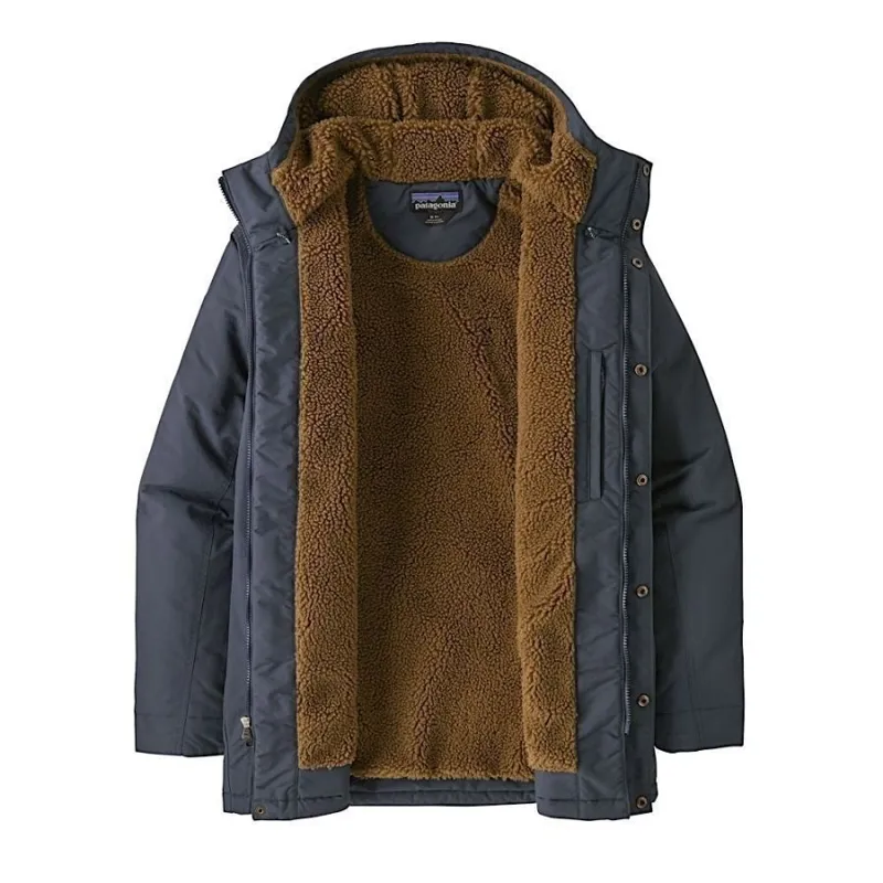 Patagonia Isthmus Men's Parka in Smolder Blue-1