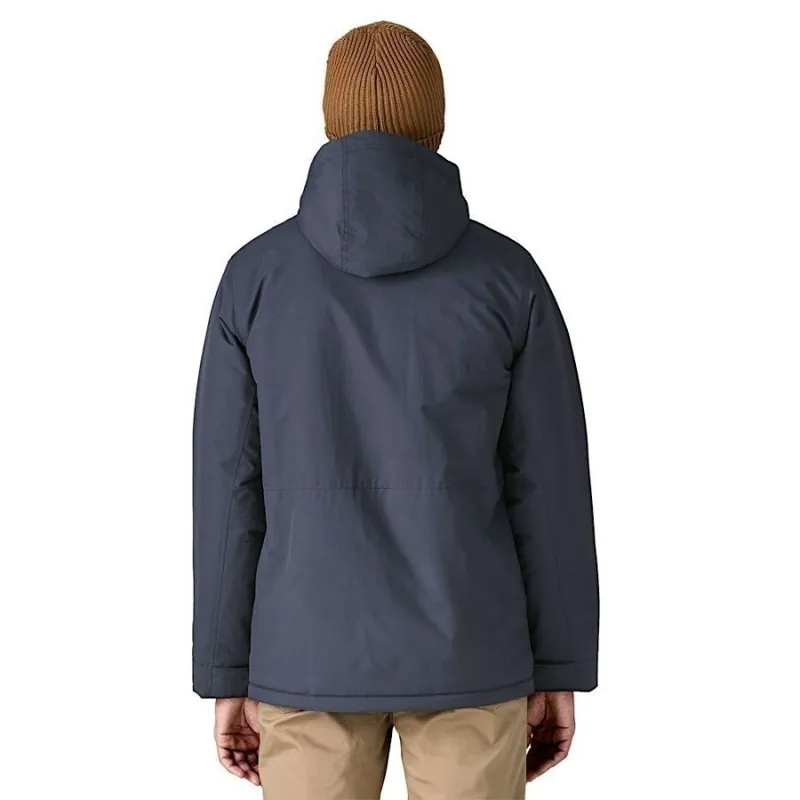 Patagonia Isthmus Men's Parka in Smolder Blue-4