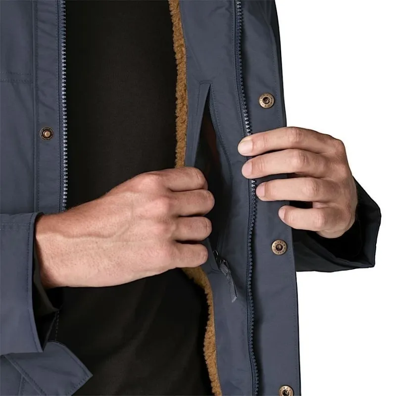 Patagonia Isthmus Men's Parka in Summit Blue-6