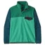 Patagonia Lightweight Synchilla Snap-T Men's Fleece Pullover in Aqua Stone