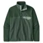 Patagonia Lightweight Synchilla Snap-T Men's Fleece Pullover in Canopy Green