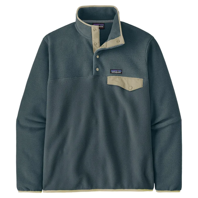 Patagonia Lightweight Synchilla Snap-T Men's Fleece Pullover in Summit Blue