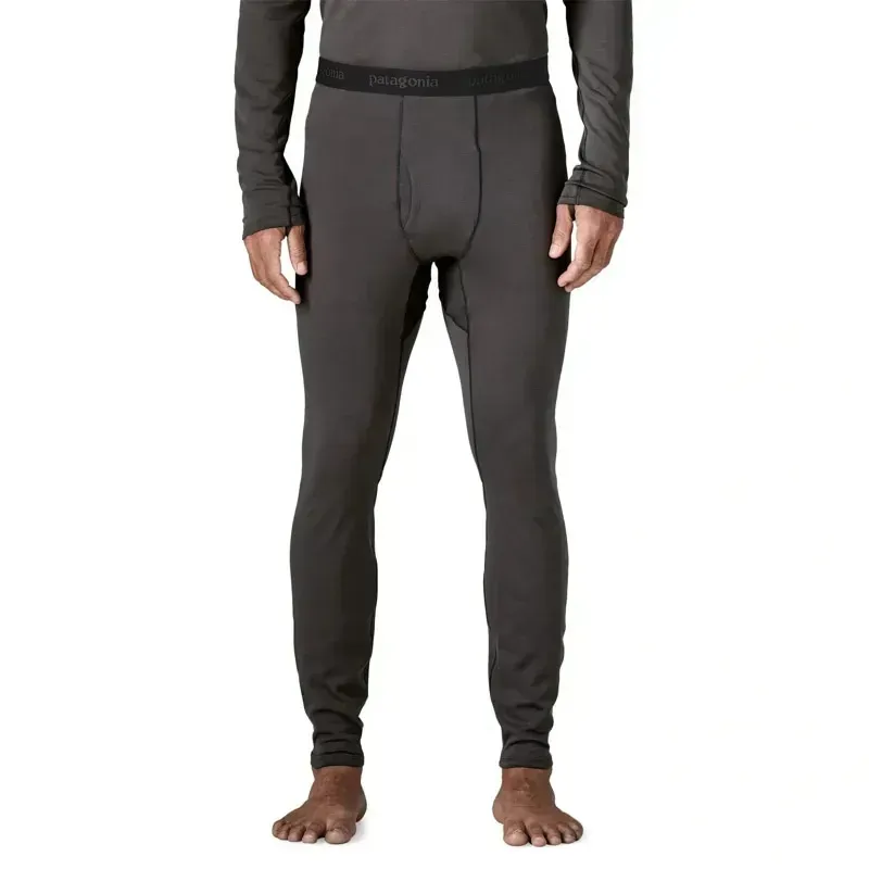 Patagonia Men's Capilene Midweight Baselayer Bottoms in Ink Black-2