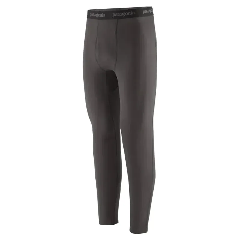 Patagonia Men's Capilene Midweight Baselayer Bottoms in Ink Black