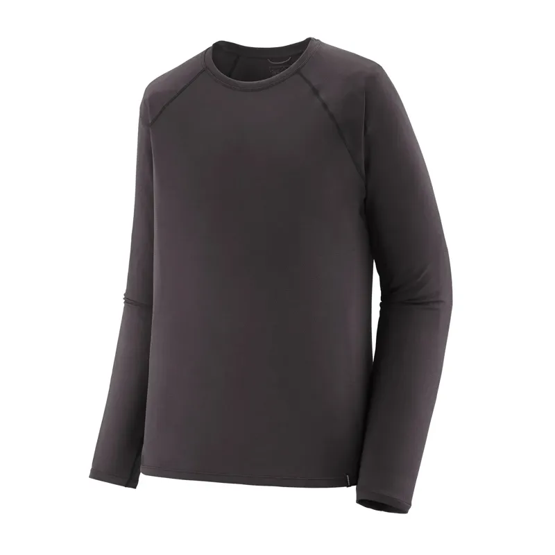 Patagonia Men's Capilene Midweight Crewneck in Ink Black