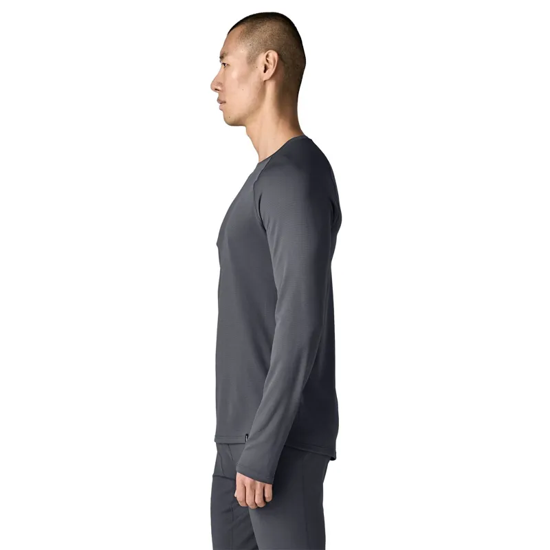 Patagonia Men's Capilene Midweight Crewneck in Smolder Blue-2
