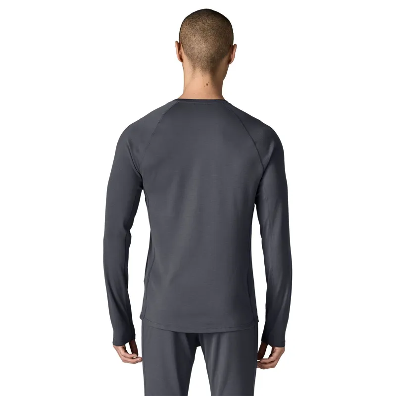 Patagonia Men's Capilene Midweight Crewneck in Smolder Blue-3