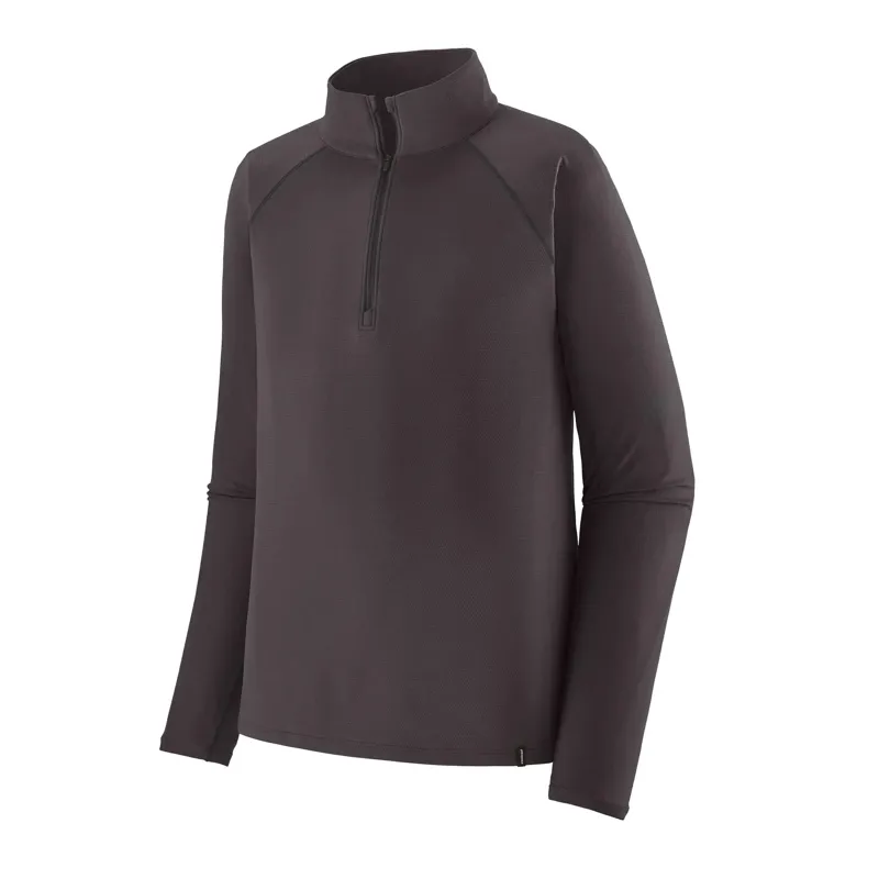 Patagonia Men's Capilene Midweight Zip-Neck in Ink Black