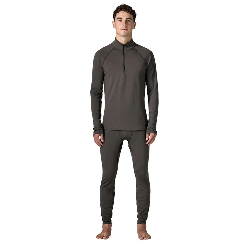 Patagonia Men's Capilene Midweight Zip-Neck in Smolder Blue-7