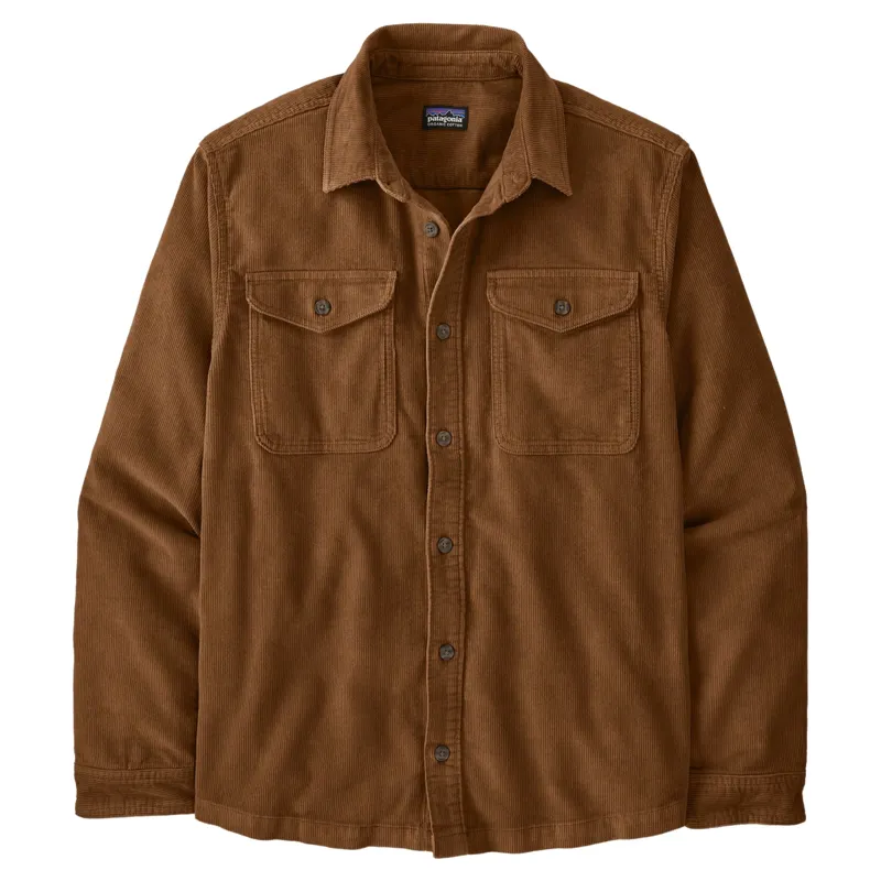 Patagonia Men's Corduroy Shirt in Deer Brown