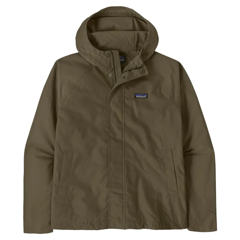 Patagonia Men's Dry Wax Cotton Jacket in Basin Green