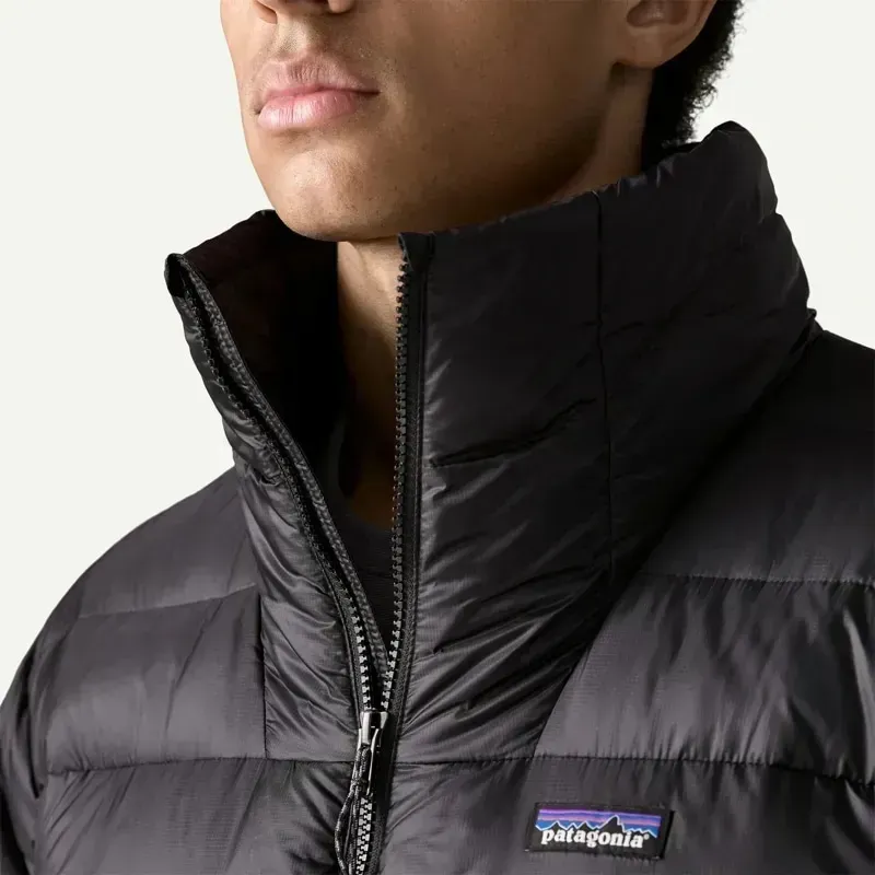 Patagonia Men's Fitz Roy Down Jacket in Black-7