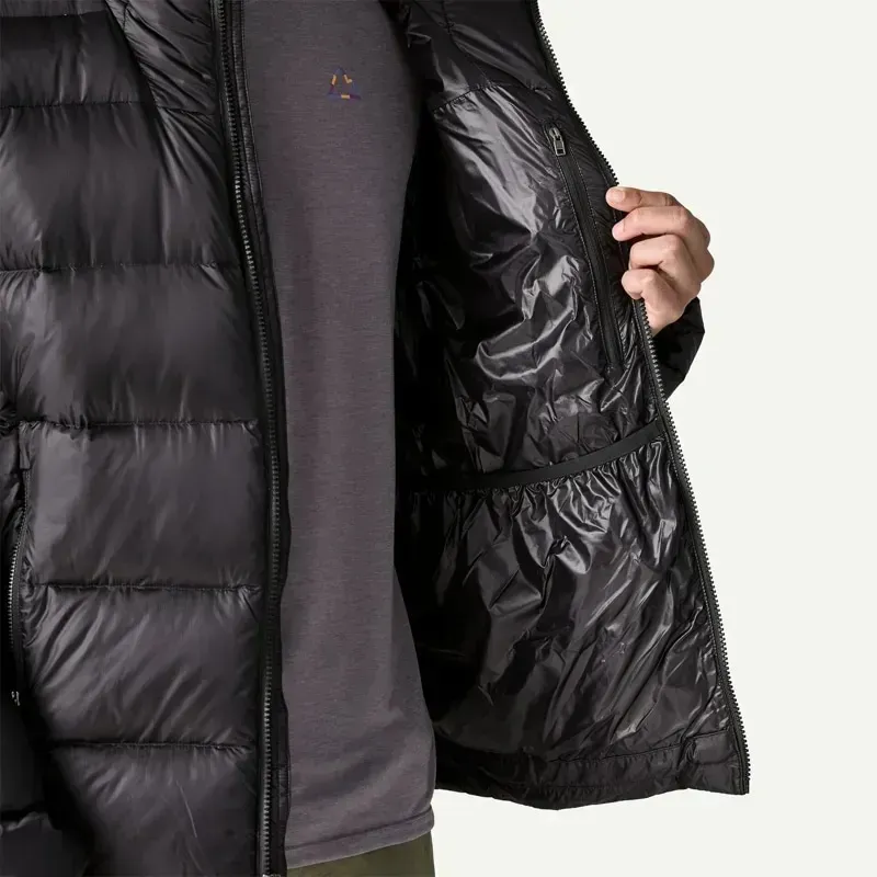 Patagonia Men's Fitz Roy Down Jacket in Black-6