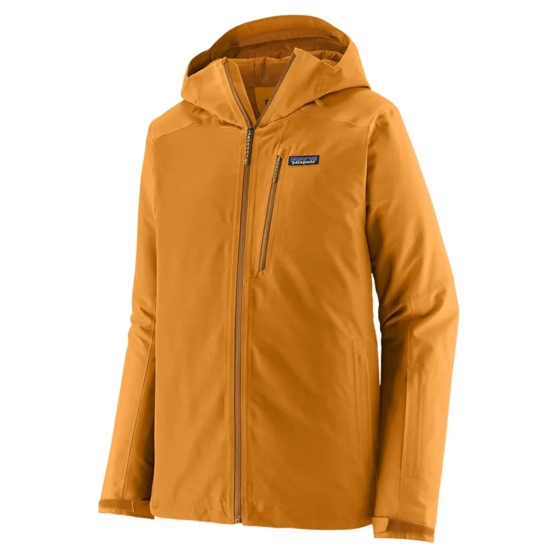 Patagonia Men's Insulated Powder Town Ski Jacket in Cinnamon Brown