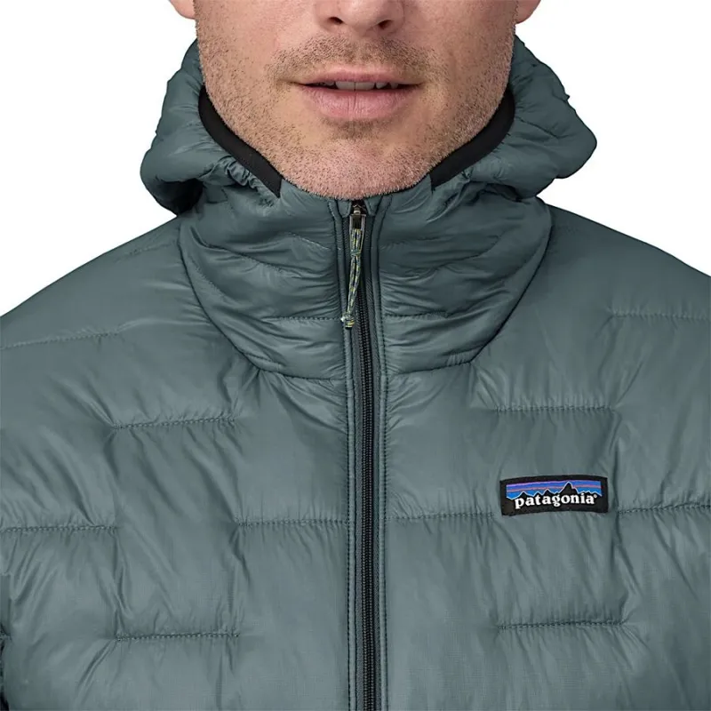 Patagonia Micro Puff Hoody Mens Jacket in Black-5