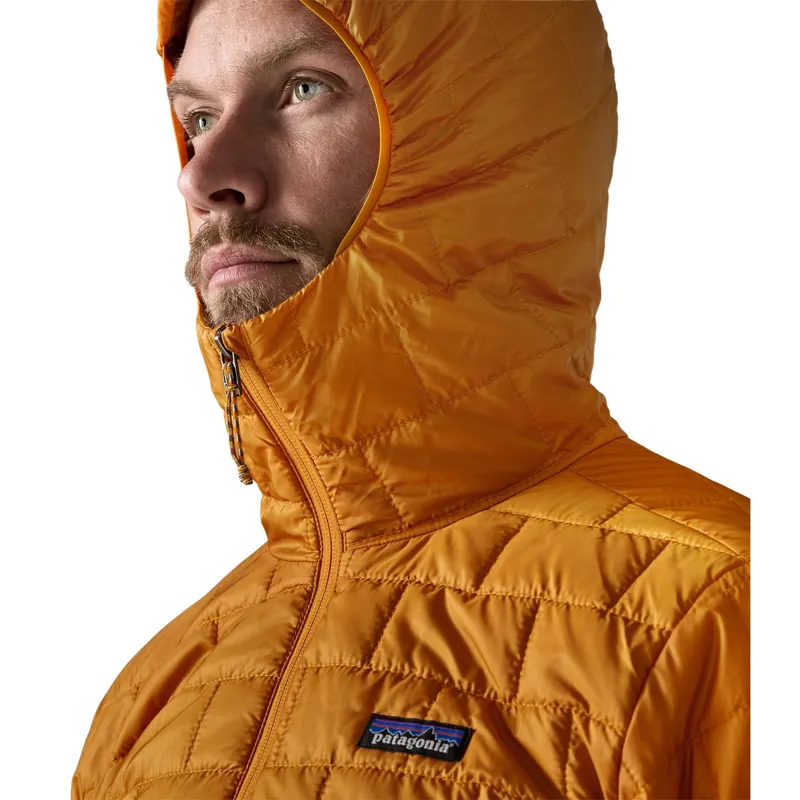 Patagonia Nano Puff Men's Hoody in Autumn Orange-4